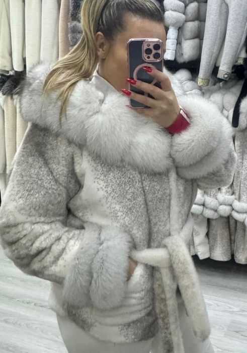 Haină de blană Vulpe Alcantara