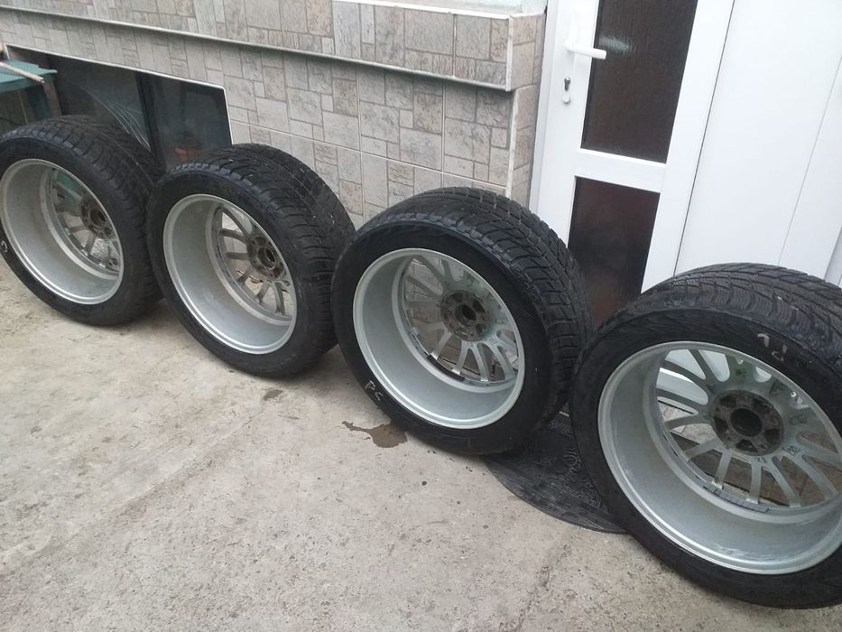 Vând jante aliaj + anvelope iarnă 275/45 R20