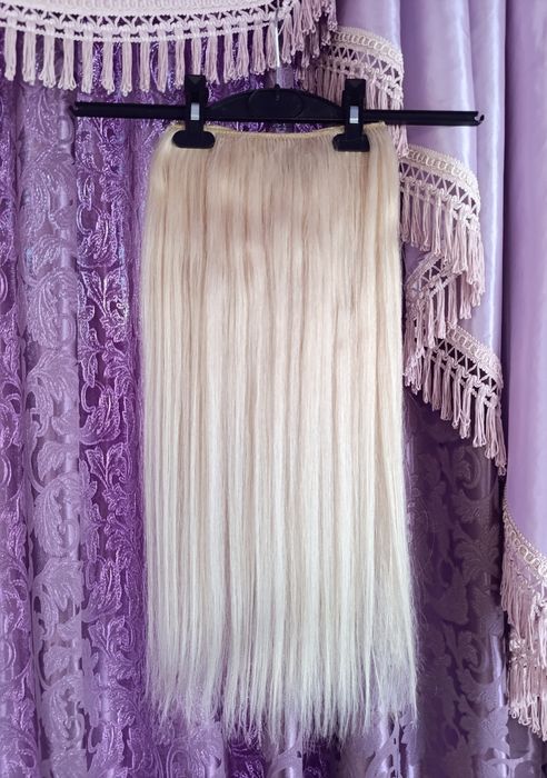 Естествена руса коса за удължаване