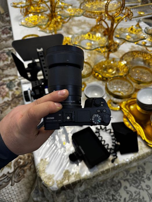 Sony a6500 rig mate box va manitor birgalikda sotiladi aloqaga chiqing