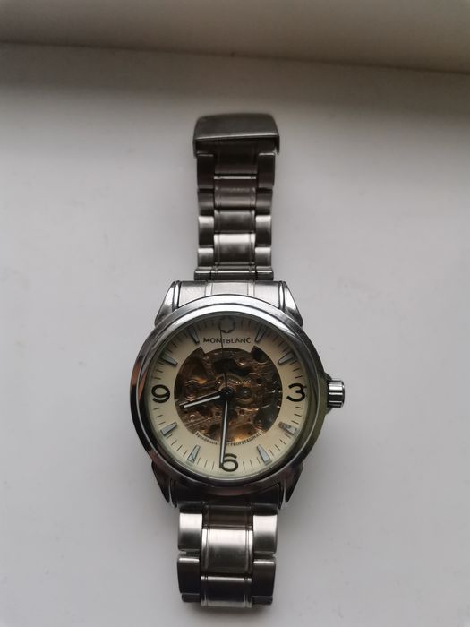 Vand ceas automatic Montblanc Skeleton de colectie