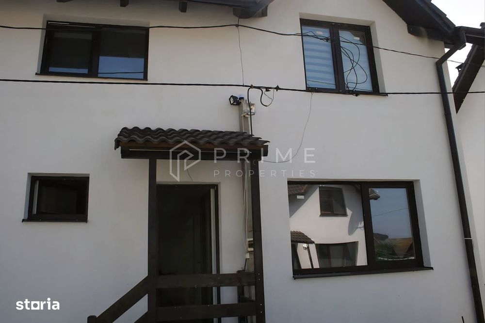 Casă tip duplex complet amenajată si mobilată | șemineu și garaj |