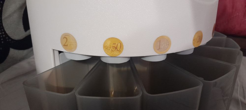 Машина за броене и сортиране на Евромонети