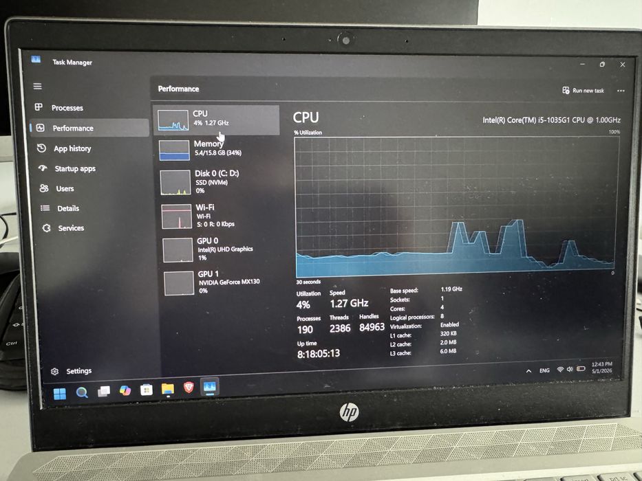 Laptop HP pavilion