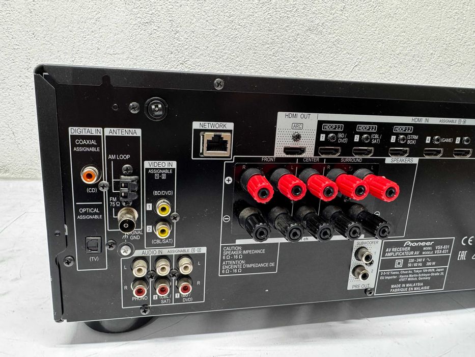 Ресийвър - Pioneer VSX-832 Bluetooth / Wi-Fi