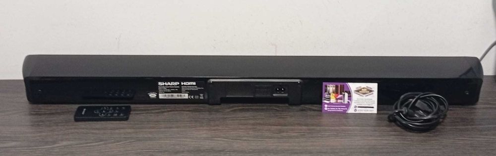 Asii Amanetului-Soundbar Sharp HT-SB110, 90W, Bluetooth,HDMI ARC,Telecomanda