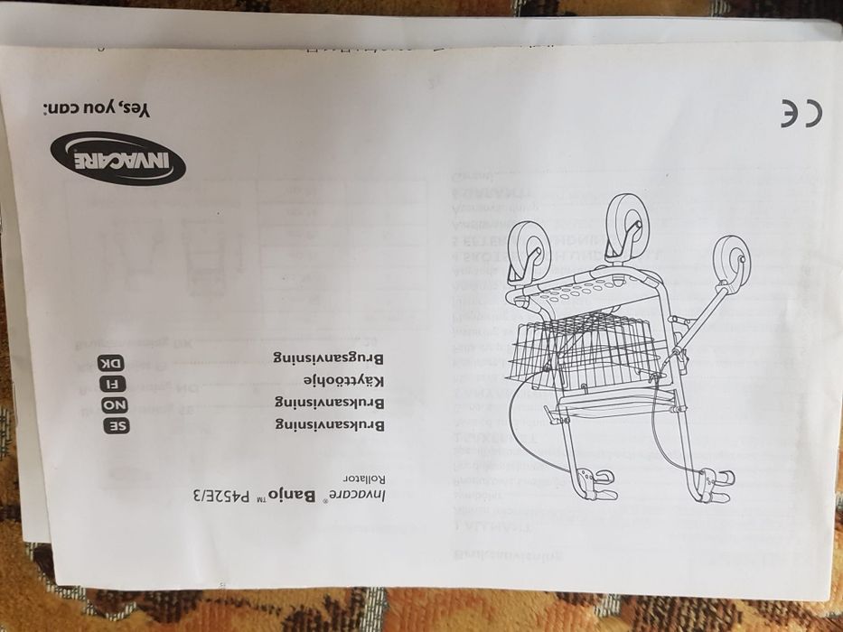 Vand cadru mers persoane cu handicap