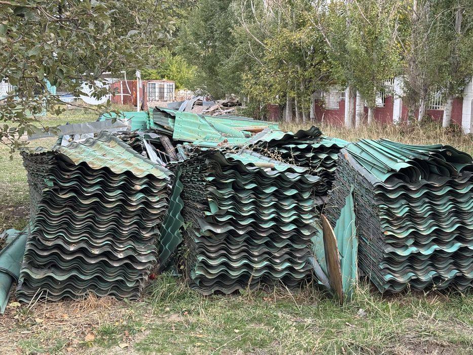 Металлочерепица 1250кв Б/У