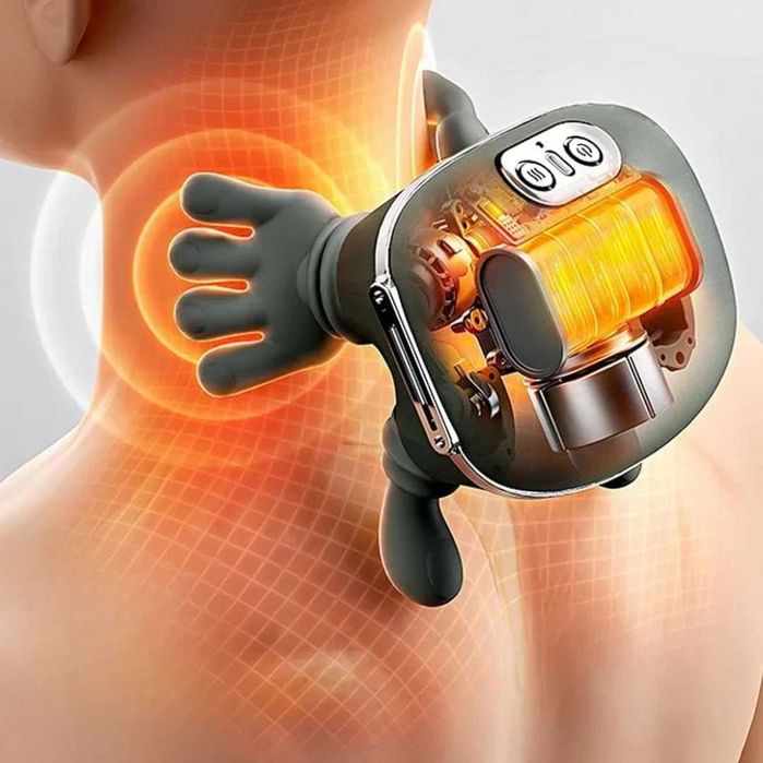 Aparat masaj cervical multifunctional 5 degete 3 intensitati