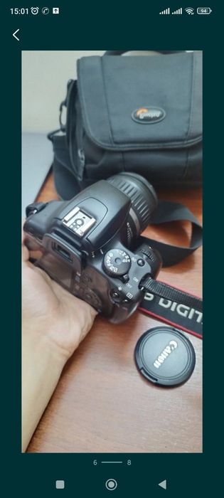 Фотоаппарат, Объектив EF-S 18-55