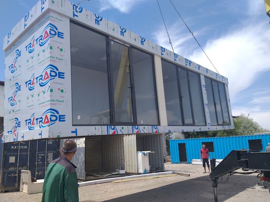 Контейнер под ключ под магазине