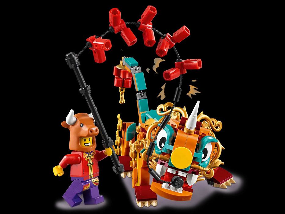 НОВО LEGO Christmas 80106 - Chinese New Year: The Story of Nian