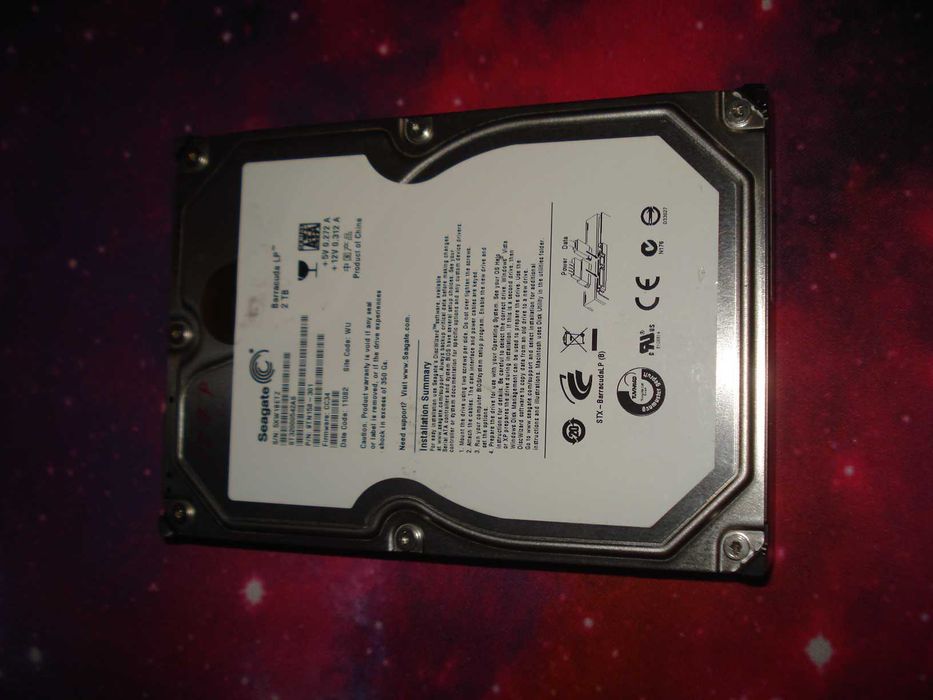 Hard Disk Seagate Barracuda LP 2TB HDD 5900 RPM 32mb ST32000542AS