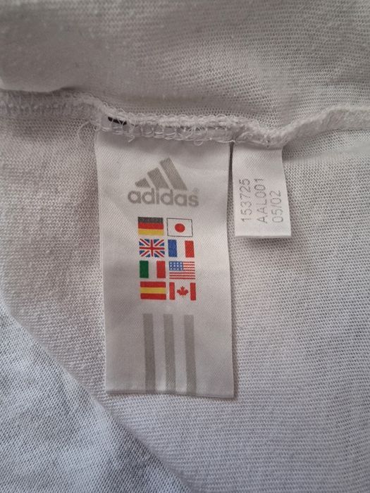 Tricou Adidas Alb Classic