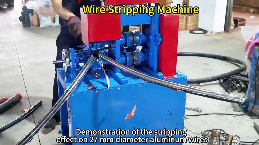 Белачка за кабели до ф120мм за извличане на чиста мед/алуминий /3000W