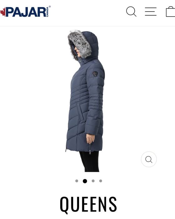 Канадско зимно женско яке Pajar Queens, size M/S. Спешно!
