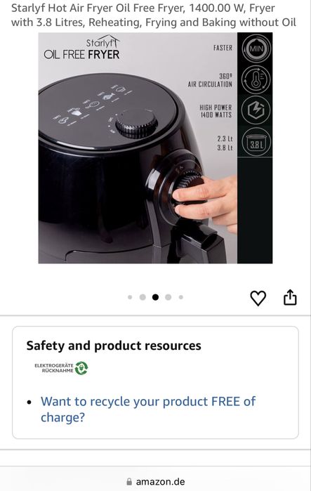 Airfryer Starlyf si Akita Noi!