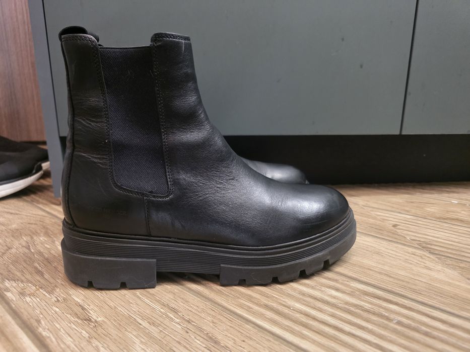 Мъжки кожени боти Tommy Hilfiger