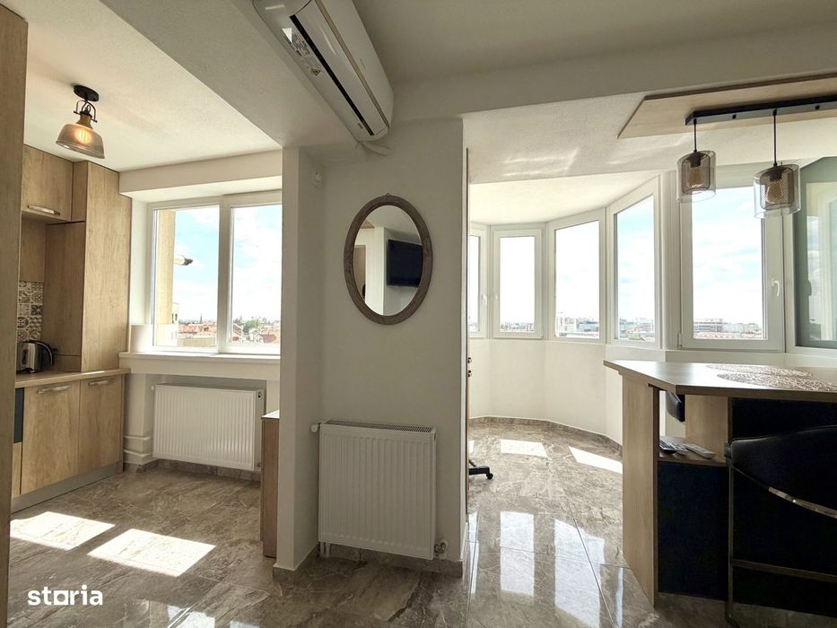 Apartament elegant cu 2 camere, 38 mp utili, etaj 8 - Timisoara