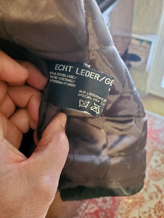 Кожена шуба,естествена кожа.Дамска.