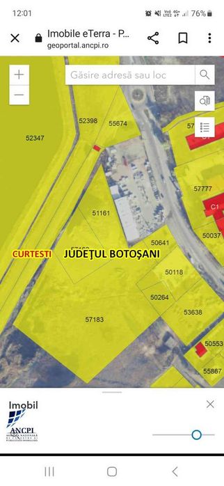 Vând teren intravilan Lebada Botoșani