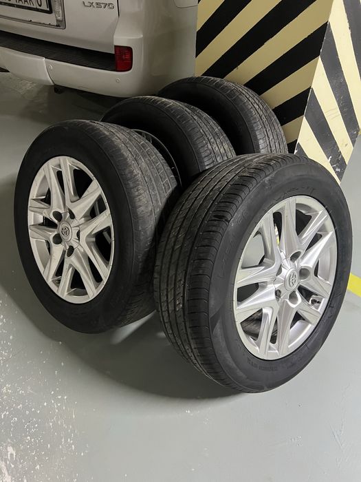Диски с летними шинами 275/55/R20 от Lexus LX570