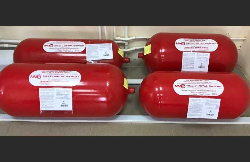 Метан газ балон установка!!