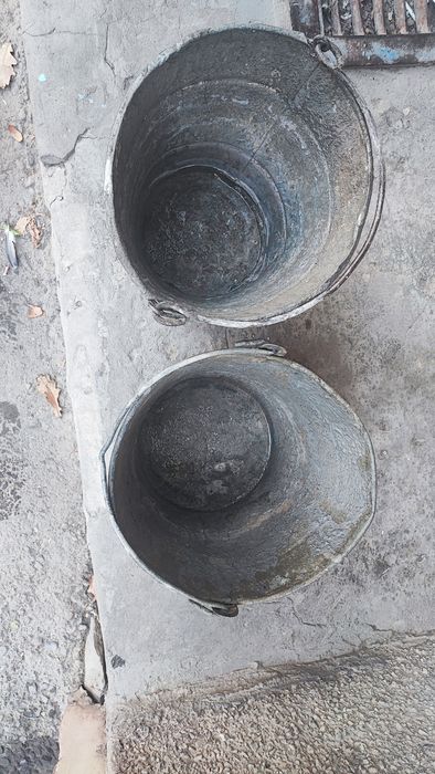 Ведра советские металлические для ремонта