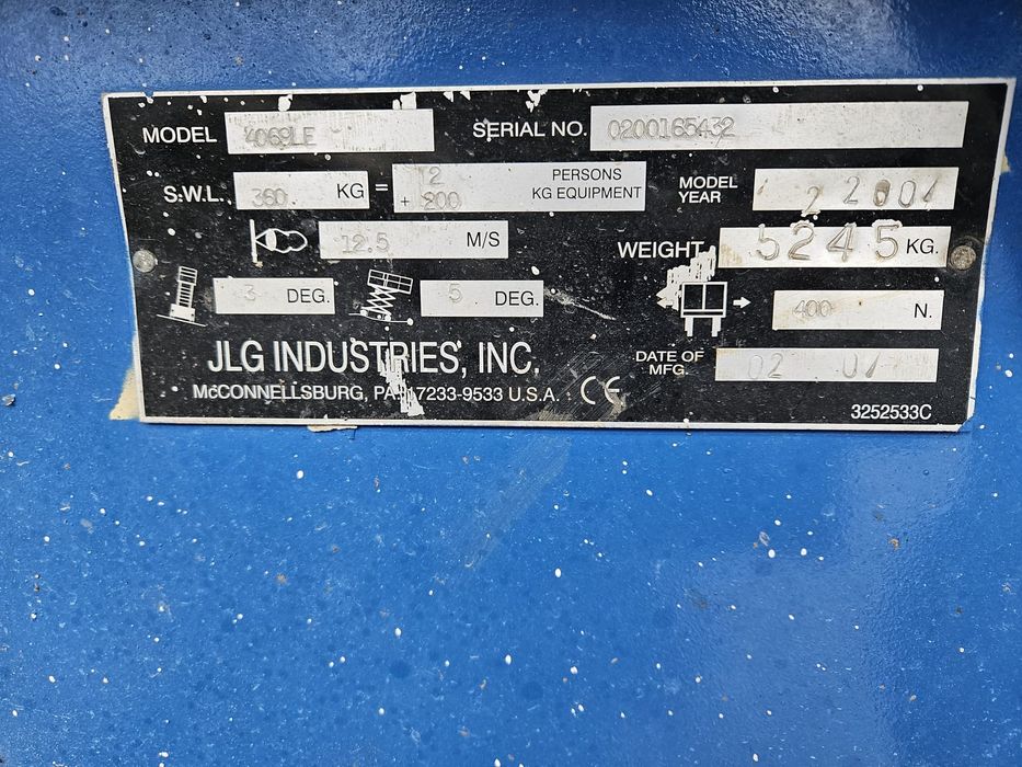 Nacela tip foarfeca Jlg de 14m