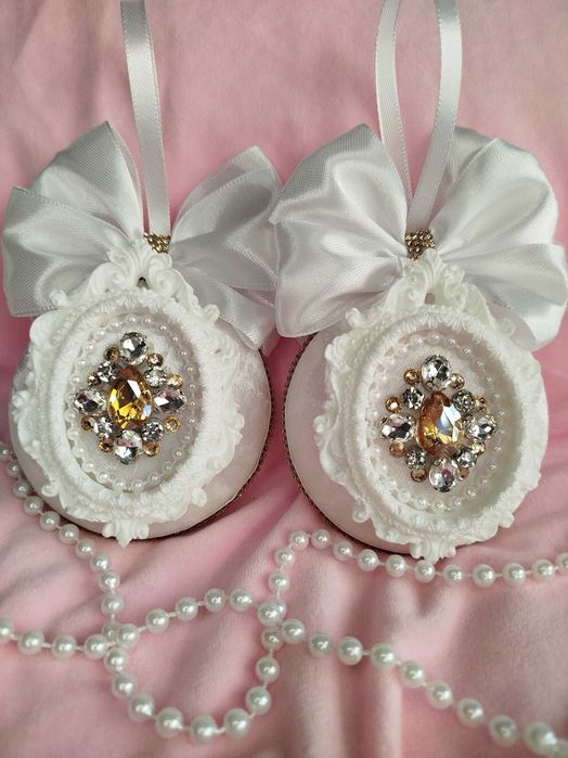 Ёлочные украшения ручной работы