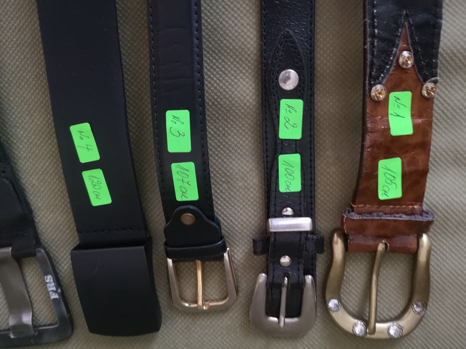 Запазени колани, различни модели