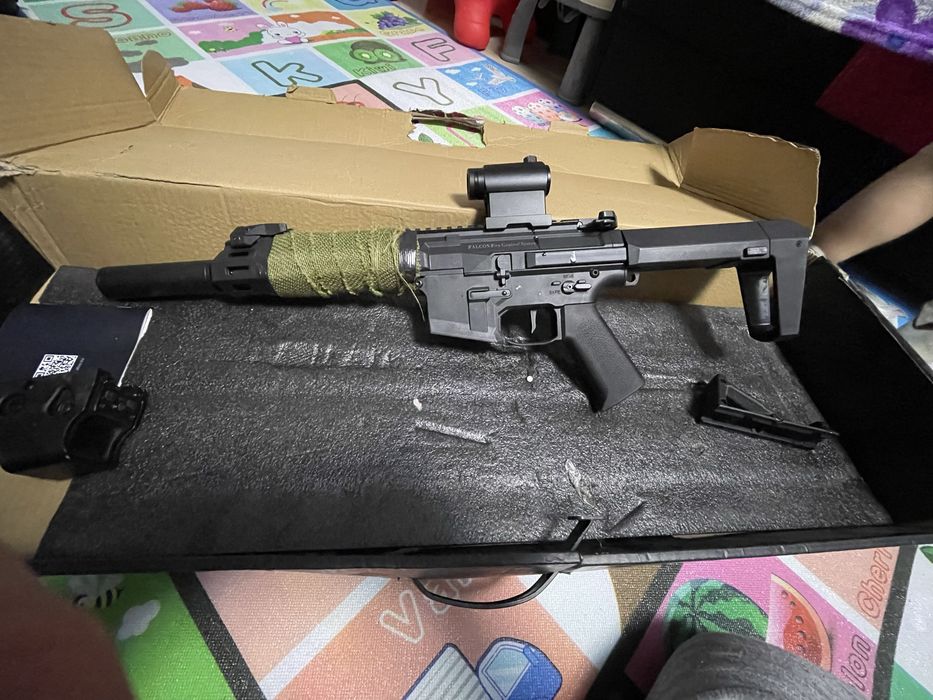 Se vinde echipament airsoft complet