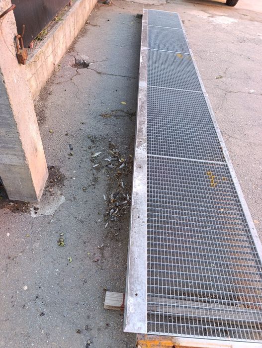 Pasarela zincata acces ponton