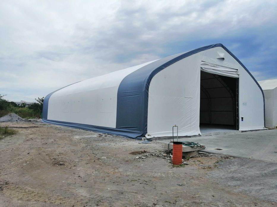 Hale metalice, Hala din fier zincat