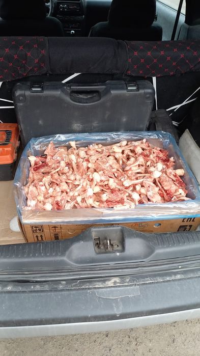 Куриные кости для собака