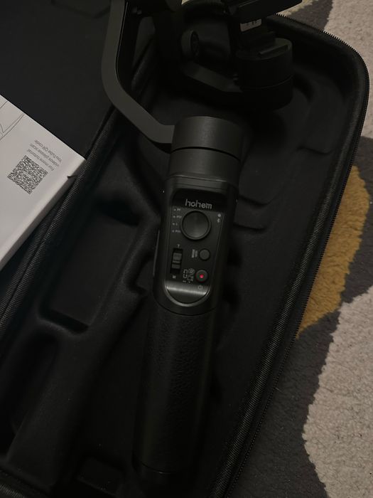 Hohem iSteady Mobile+ – gimbal 3‑axe pentru smartphone + cutie