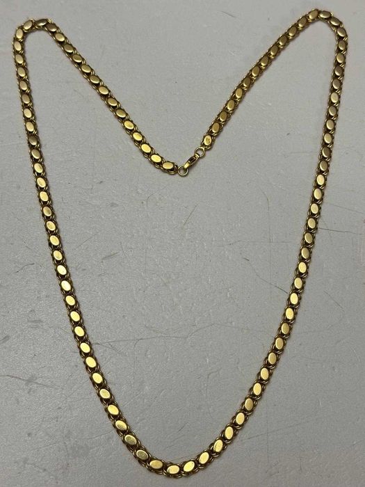 LANT AUR 14K - Barbati - Lung - Grecia - Vintage - 27g. - 470lei/gr. !