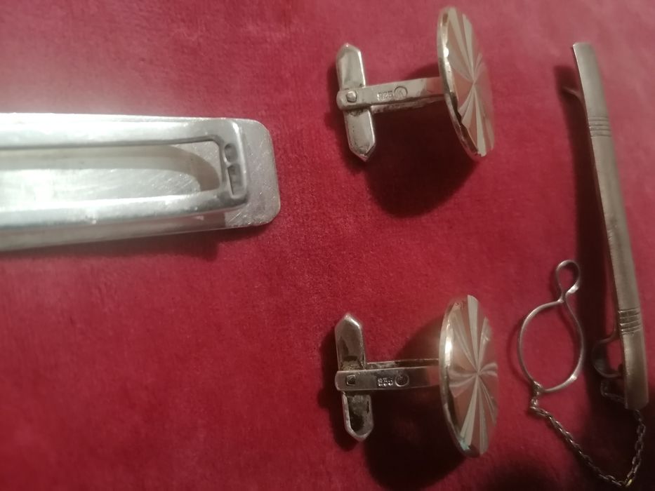 Set butoni argint