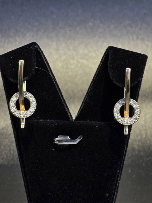 Золото 585  Серьги