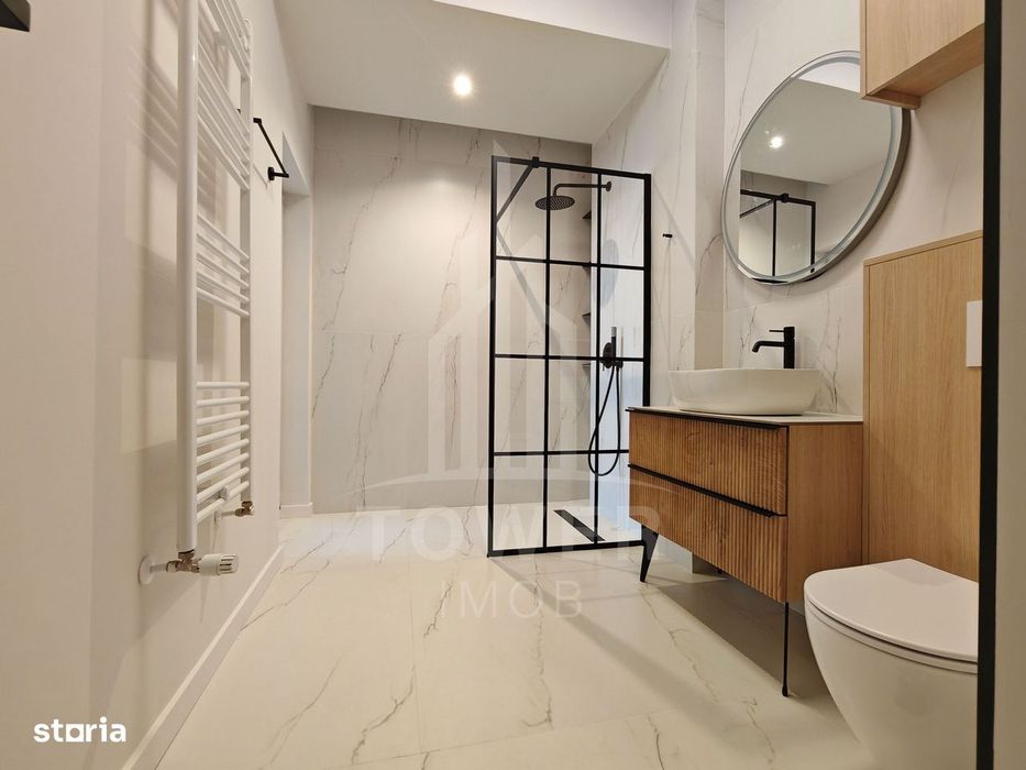 Apartament prima inchiriere cu 3 camere, nou, mobilat lux.