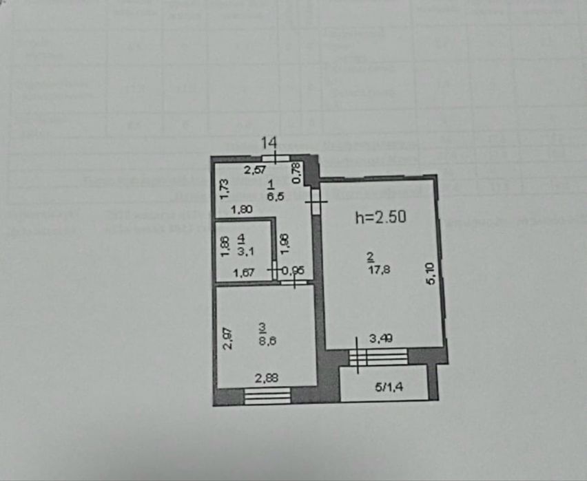 Продам 1-комнатную квартиру
