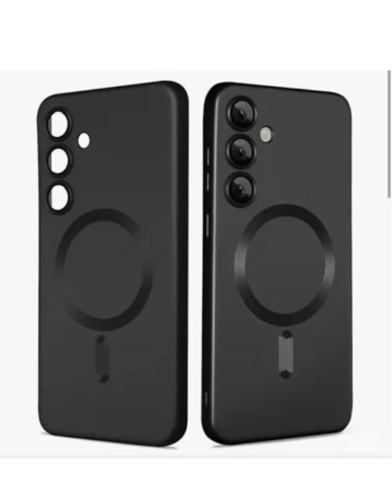 SAMSUNG A35/A55/A26/A17/A56/A36/S25FE/S25 EDGE Husa Magsafe Matte Blac