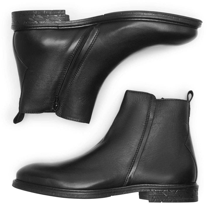 Ghete chelsea premium Jack & Jones 44 piele naturala moale