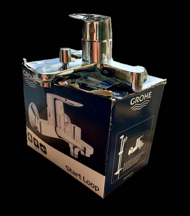 Baterie cadă NOUA GROHE Start Loop monocomanda