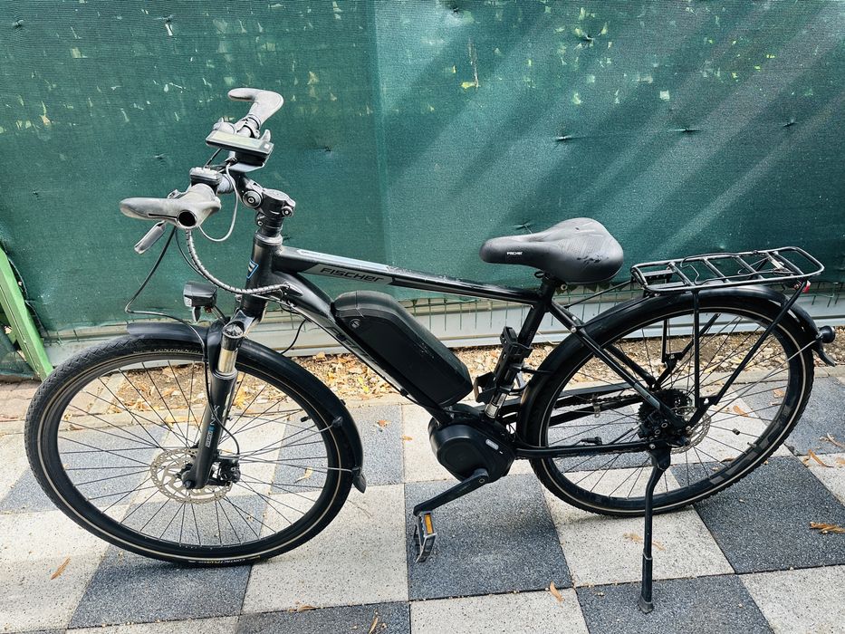 Bicicleta electrica Fischer Bafang 500wh curierat