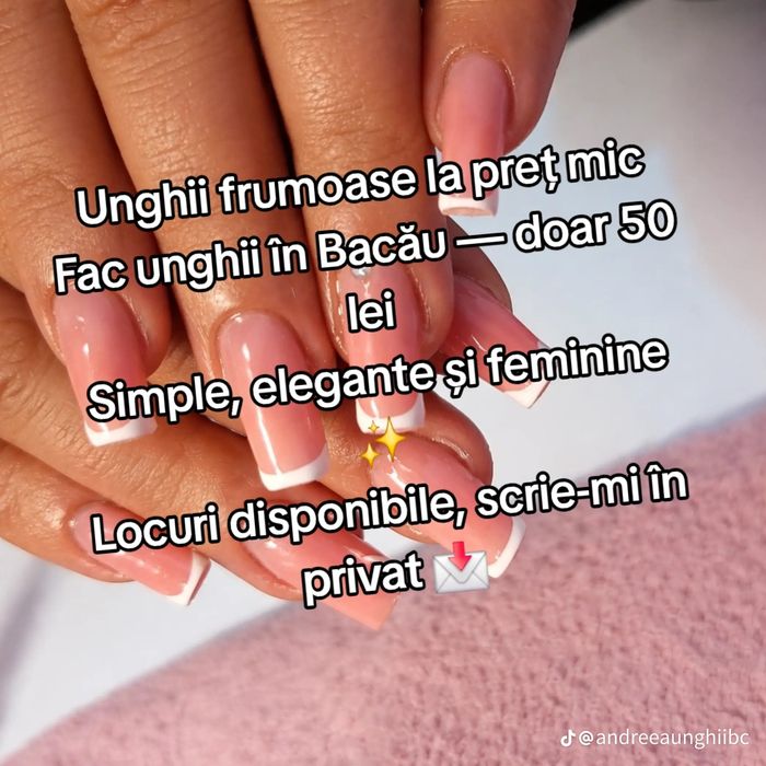 Unghii cu gel Bacău