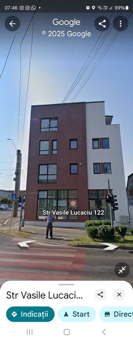 Central inchiriez apartament  3 camere 72 mp et l ,imobil nou