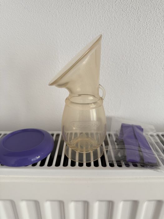 Pompa manuala san Lansinoh, biberon MAM,corset/centura postnatala nou
