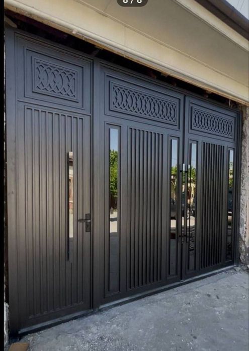 Barcha turdagi temir darvozalar yasaymiz ishli va sivatli