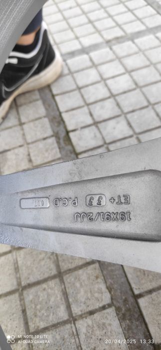 Джанти с гуми  за БМВ  19" 5х120 спорт пакет